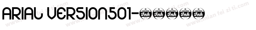 arial version501字体转换